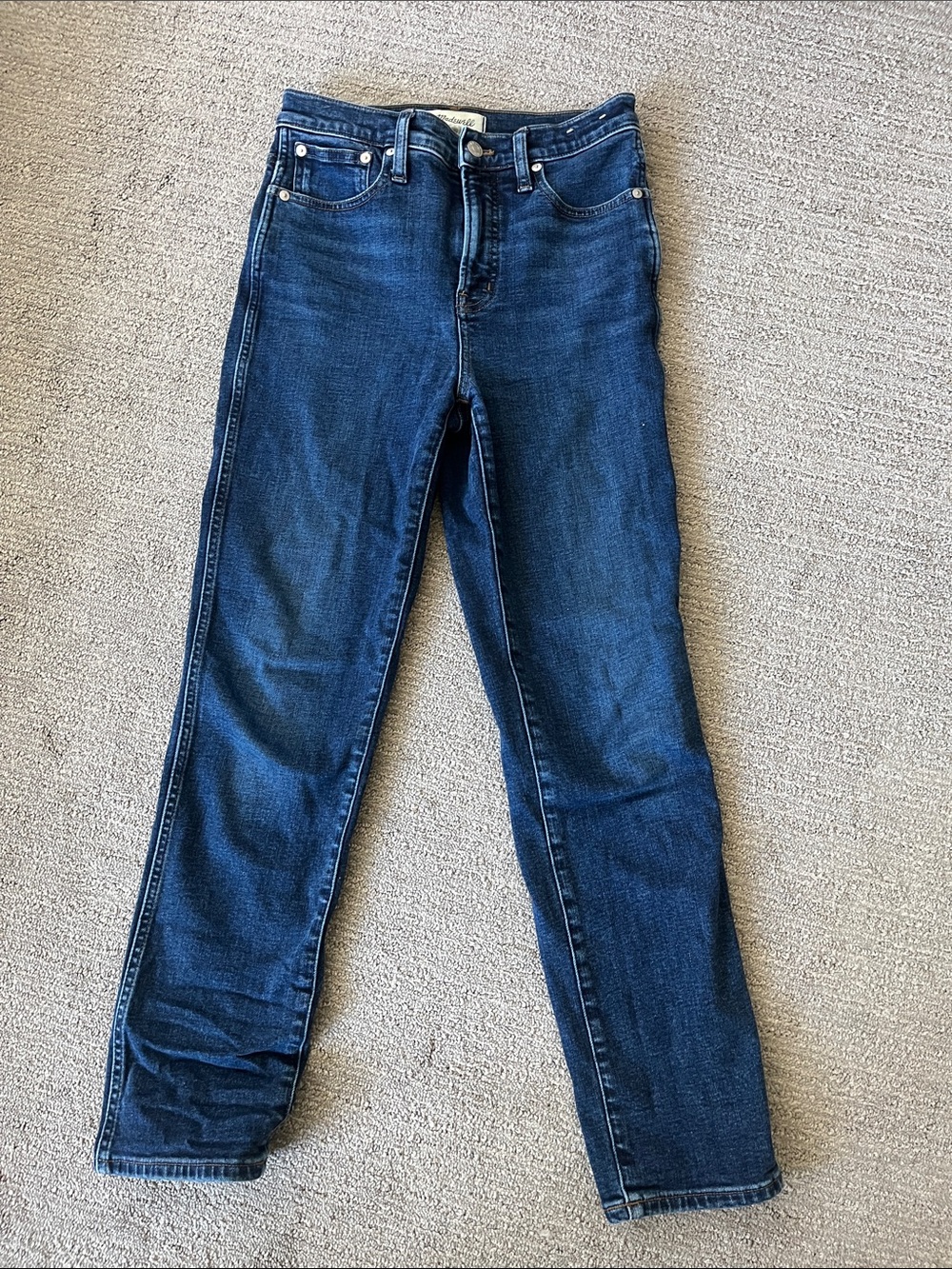 Madewell Vintage Straight Blue Jean - size 25